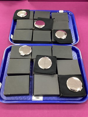 Lot 193 - A Collection of Modern Compact Mirrors, of...