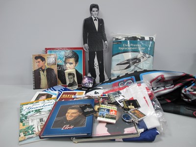 Lot 1109 - Elvis Interest - A quantity of novelty Elvis...