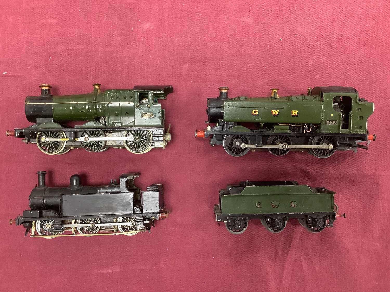 Lot 802 - Three kit built 00 gauge steam locomotives...