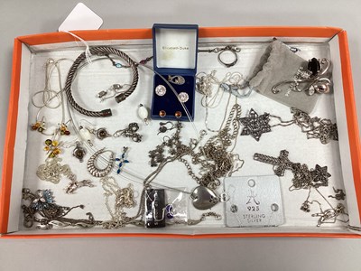 Lot 114 - Assorted Modern 925 and Other Jewellery,...