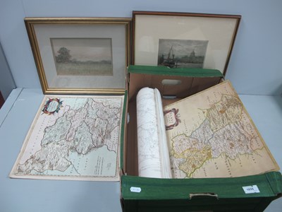 Lot 1035 - Ordnance Survey Maps of Sheffield, two XV11...