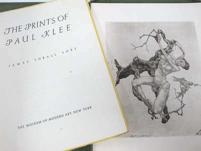 Lot 1339 - Soby [James Thrall]:The Prints of Paul Klee,...