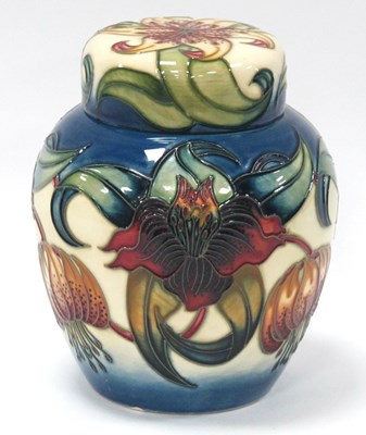 Lot 1244 - Moorcroft Pottery Anna Lily Ginger Jar and...