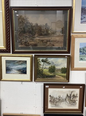 Lot 1459 - Ward Hays, signed watercolour of a Fisherman,...