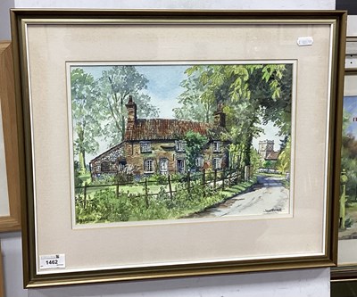 Lot 1462 - Janet Beckett (Norfolk Artist) 'Wellingham',...