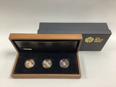 Lot 203 - 2013 Royal Mint Gold Proof Sovereign Three...