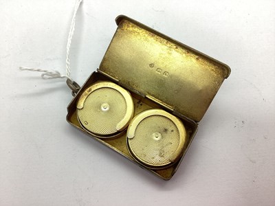 Lot 228 - An Edwardian Hallmarked Silver Sovereign Case,...