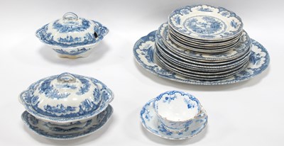 Lot 1396 - A Small Collection of Early XX Century Blue...