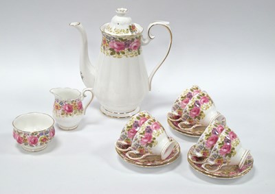 Lot 1215 - Royal Albert Bone China "Serena" Coffee...