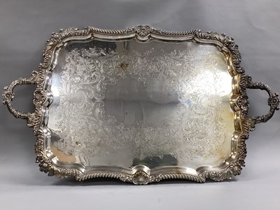 Lot 3 - A Large Silver Plated Barker Ellis Harrods...