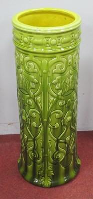 Lot 1138 - Early XX Century Bretby Green Glazed...