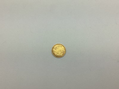 Lot 134 - 1900 Victoria Gold Half Sovereign.