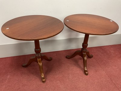 Lot 1510 - A Pair of XVIII Century Style Mahogany...