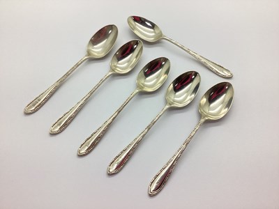 Lot 34 - Walker & Hall; A Set of Six Hallmarked Silver...