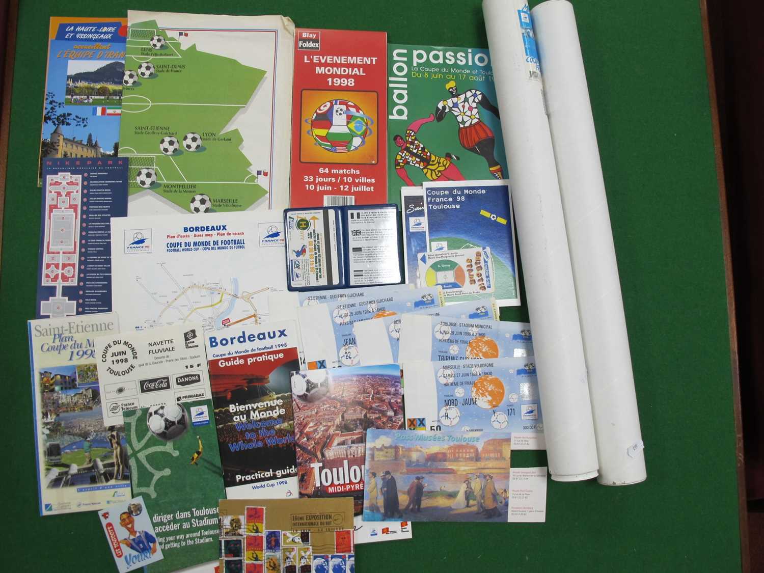Lot 810 - World Cup 1998 Tickets, Scotland v. Morocco,...