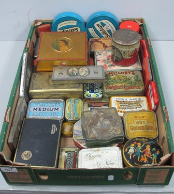 Lot 1001 - Tins- Advertising Wills, Players, Pascall,...