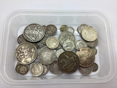 Lot 86 - Collection Of GB And World Silver Coins,...