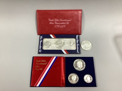 Lot 109 - USA Silver Coins, 1976 Bicentennial silver...