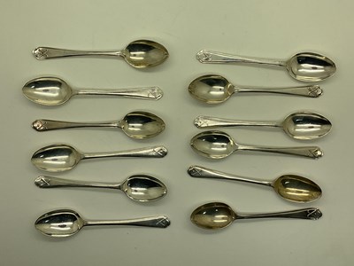 Lot 25 - Walker & Hall; A Set of Twelve Hallmarked...