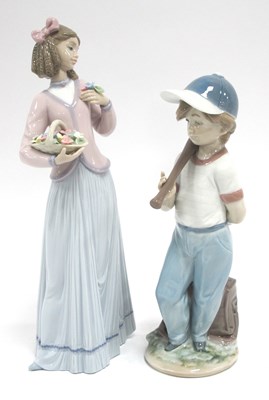 Lot 1159 - Lladro Figurines 'Innocence in Bloom' 7644...