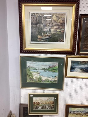 Lot 1458 - E.C Waller (Sheffield Artist) Plockton...