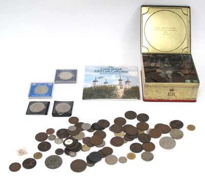 Lot 1301 - Coinage including pre-47 Silver, 1983 GB coin...