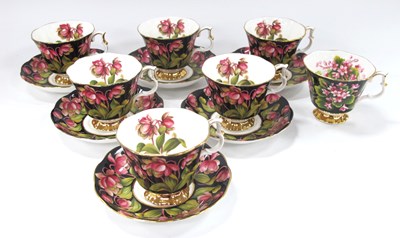 Lot 1195 - Royal Albert (Pitcher Plant) Tea Cup and...