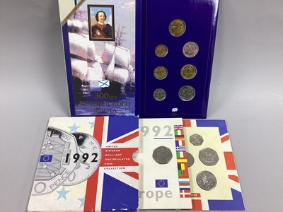 Lot 73 - Royal Mint 1992 Bunc Coin Set, features the...