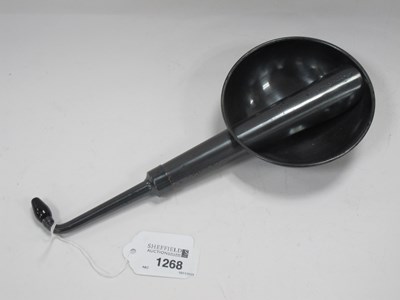 Lot 1323 - A Mid XX Century Japanned Metal Extendable Ear...