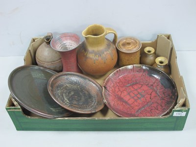 Lot 1101 - Studio Pottery - Diana Rose shallow dish...