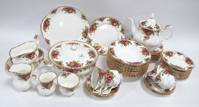 Lot 1140 - Royal Albert 'Old Country Roses' Table China,...