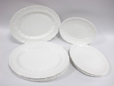 Lot 1165 - Wedgwood 'Country Ware' Oval Plates, (x 6)...