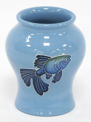 Lot 1266 - A Moorcroft Pottery Vase, painted in the trial...