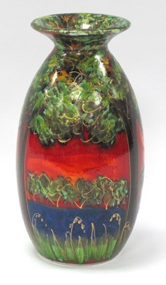 Lot 1229 - An Anita Harris 'Bluebell Wood' Minos Vase,...