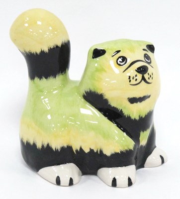 Lot 1249 - Lorna Bailey - Fluffy the Cat, 13cm high.