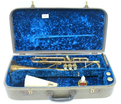 Lot 1351 - Lafleur Zenith Piccadilly London Brass Trumpet...