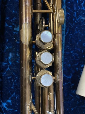 Lot 1351 - Lafleur Zenith Piccadilly London Brass Trumpet...
