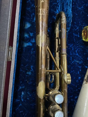 Lot 1351 - Lafleur Zenith Piccadilly London Brass Trumpet...
