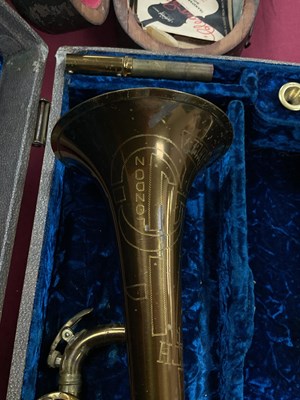 Lot 1351 - Lafleur Zenith Piccadilly London Brass Trumpet...