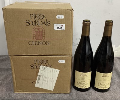 Lot 1040 - Wine - Pierre Sourdais 2014 Chinon, (15 bottles)