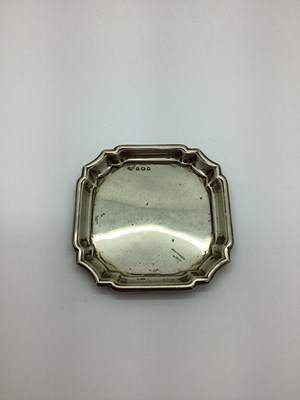 Lot 408 - A Hallmarked Silver Pin Dish, Goldsmiths &...