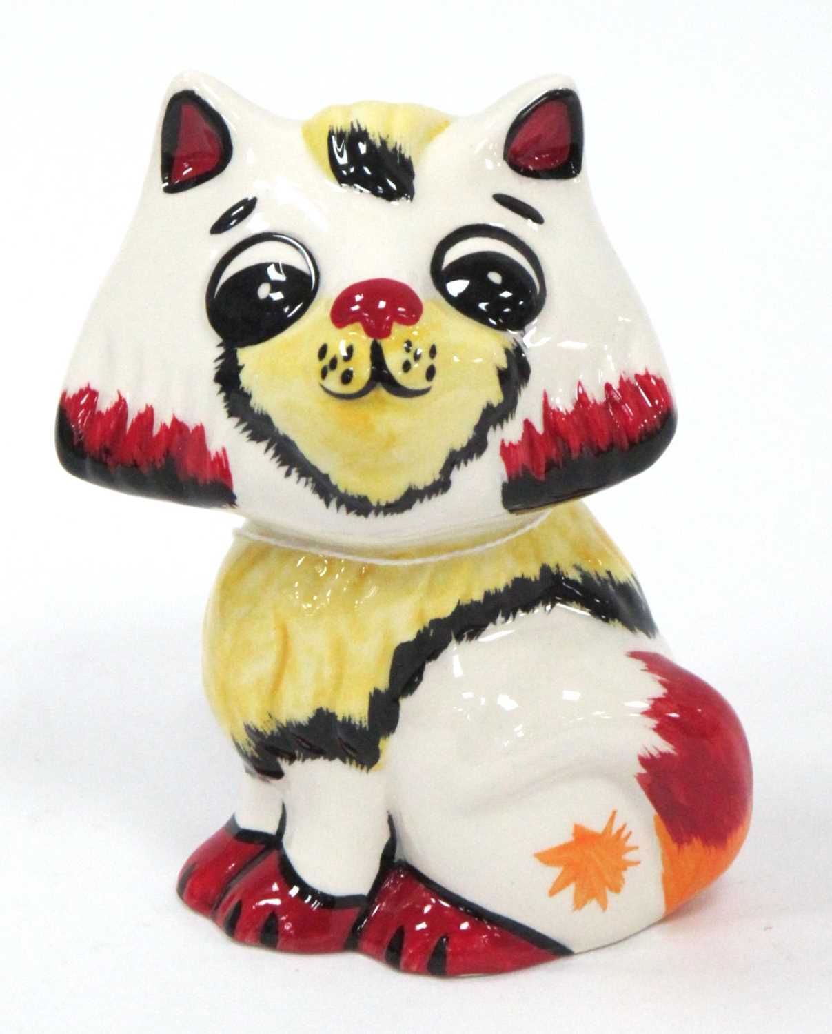 Lot 1302 - Lorna Bailey Honey The Cat 12cm high.
