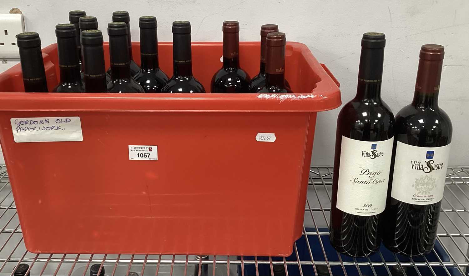 Lot 1057 - Wine - Vina Sastre - Pago de Santa Cruz 2014,...