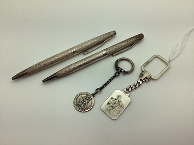 Lot 387 - Matching Hallmarked Silver Pen and Pencil,...