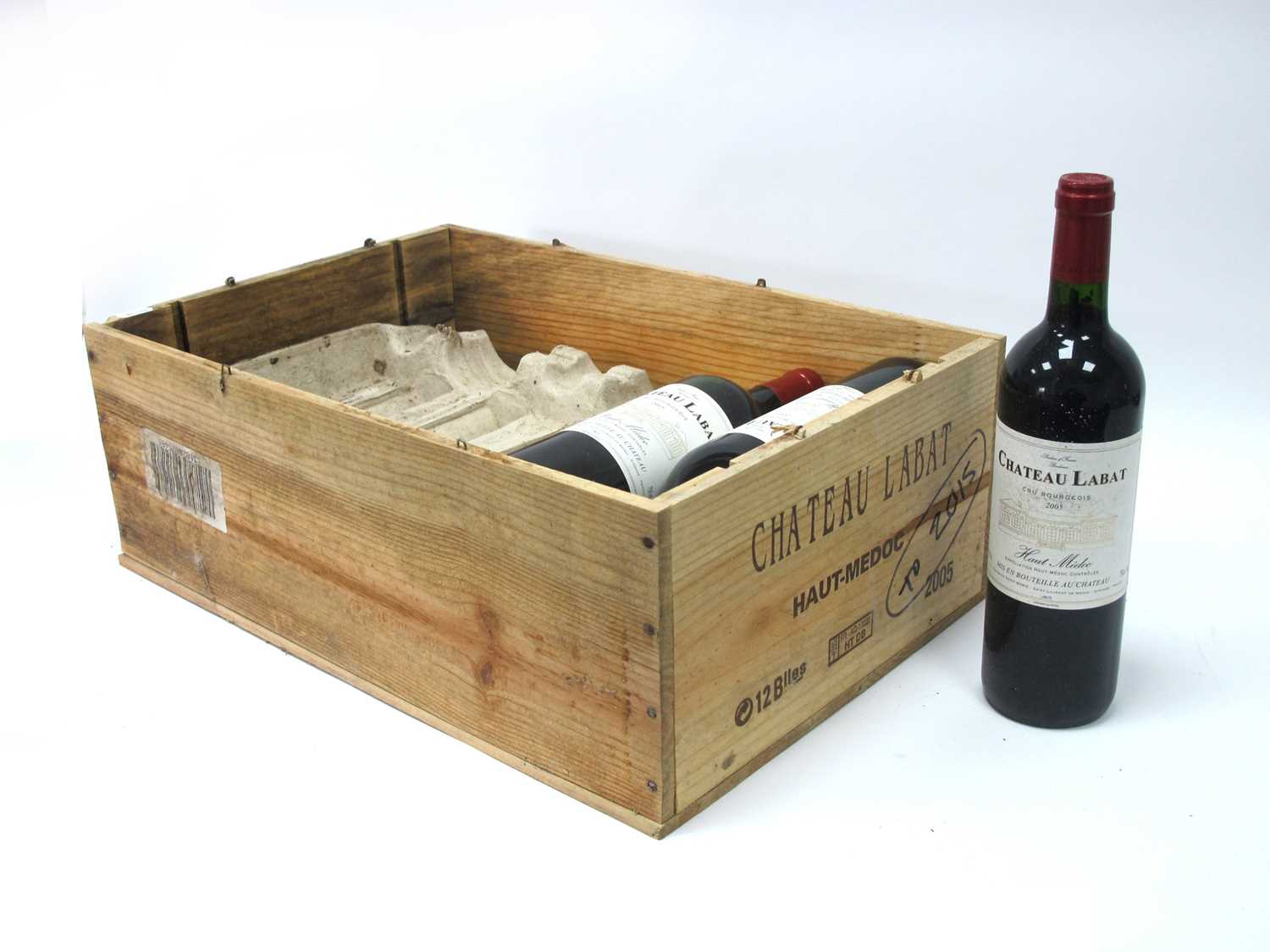 Lot 1446 - Red Wine - Chateau Labat Cru Bourgeois 2005...