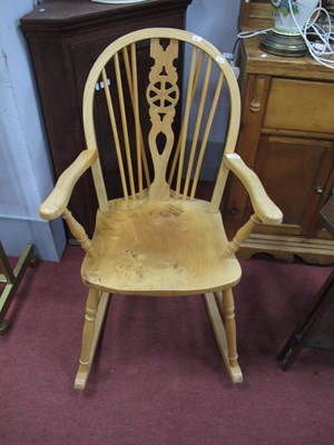 Lot 1580 - Treske, Thirsk North Yorks Ash Elm Wheel Back...