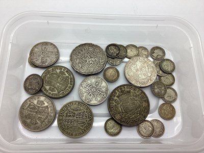 Lot 81 - Collection Of Mainly GB Silver Coins,...