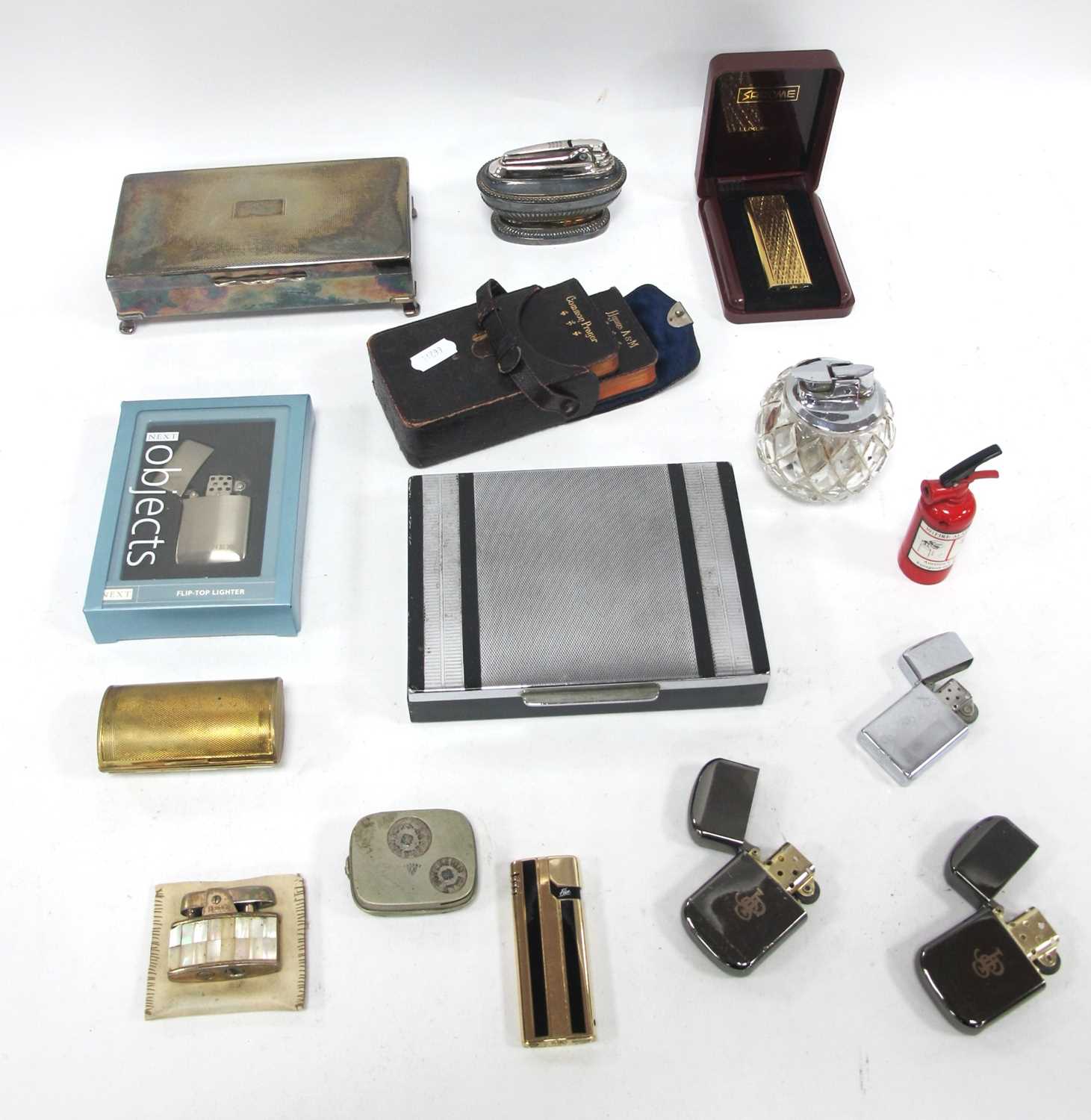 Lot 1394 - Lighters - Zippo, Sarome, Ronson, Hanson JPS...