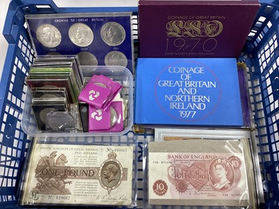 Lot 52 - Collection Of GB Coins And Banknotes,...