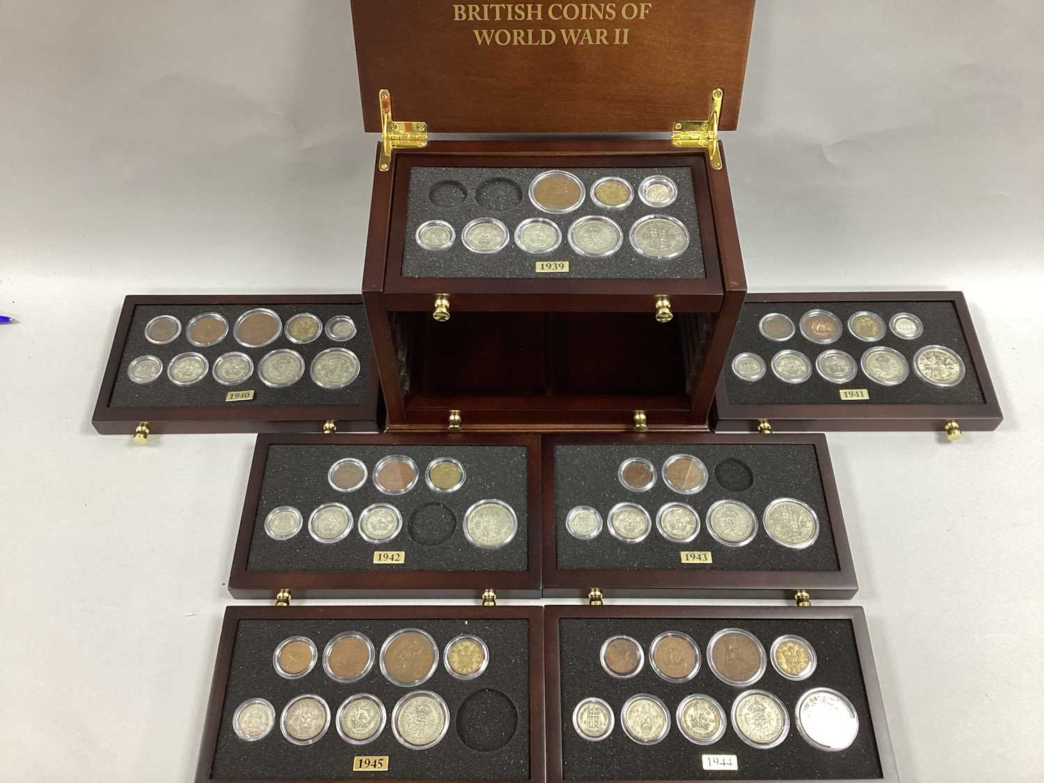 Lot 113 British Coins Of World War II Collection lot-113-british-coins-of-world-war-ii-collection